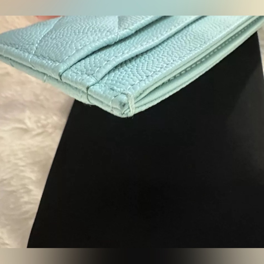 Chanel Tiffany light blue Card Holder Wallet - Picture 4 of 8